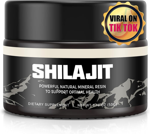 Resina orgánica pura del Himalaya SHILAJIT 100g