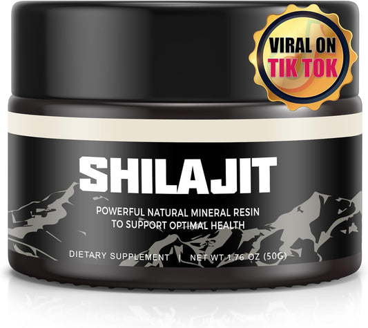 Resina orgánica pura del Himalaya SHILAJIT 100g